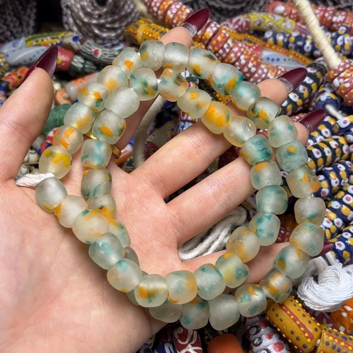 颈饰玻璃7941 琉璃一条