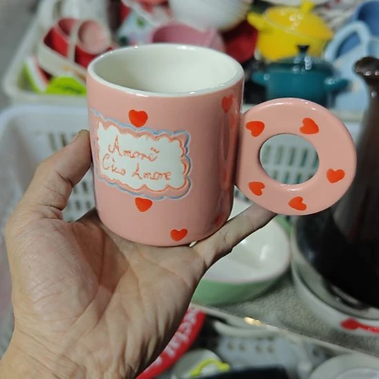 欧式，陶瓷餐具杯碗盘微瑕介意慎拍