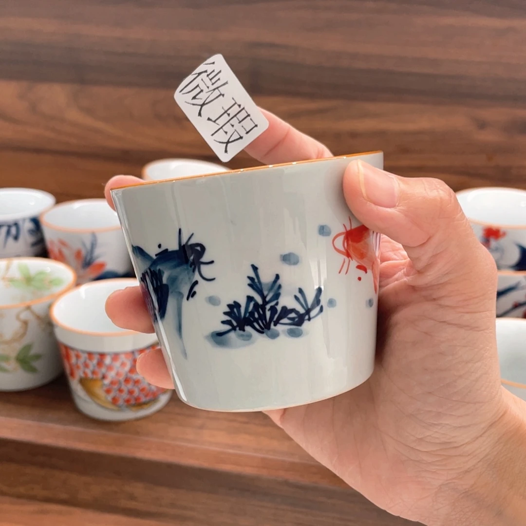 釉下彩纯手绘微瑕