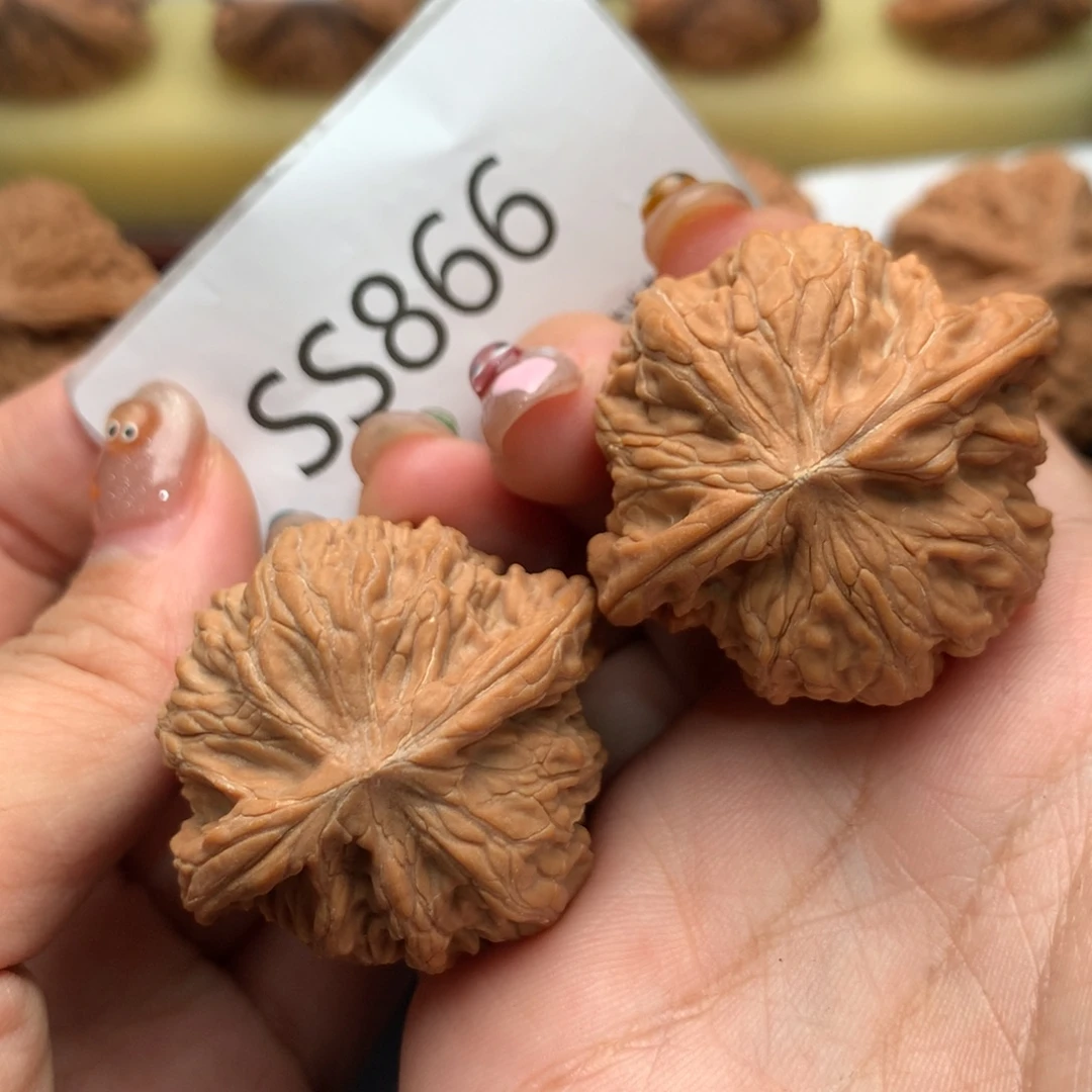 文玩核桃把件全品磨盘40