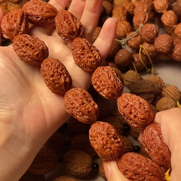 手串文玩核桃小白菜