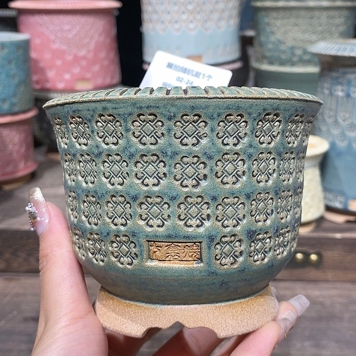 七里烧陶瓷02-24-207口径8