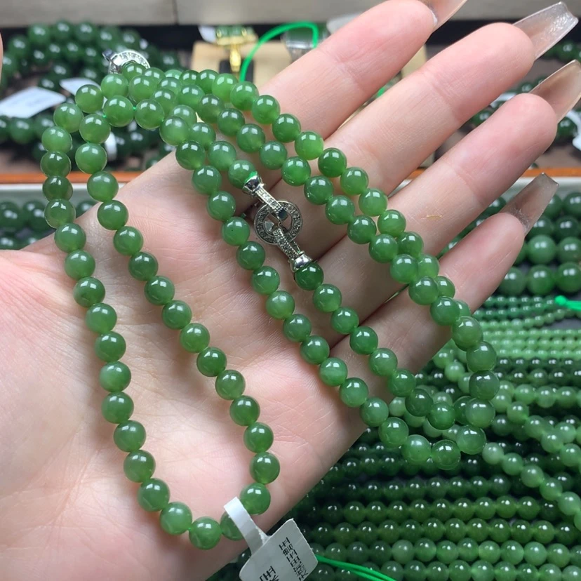 【闪购商品】和田玉（碧玉）颈饰未镶嵌星***哒