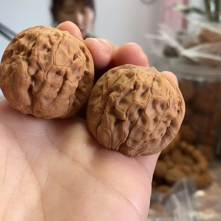 文玩核桃把件39甲骨文