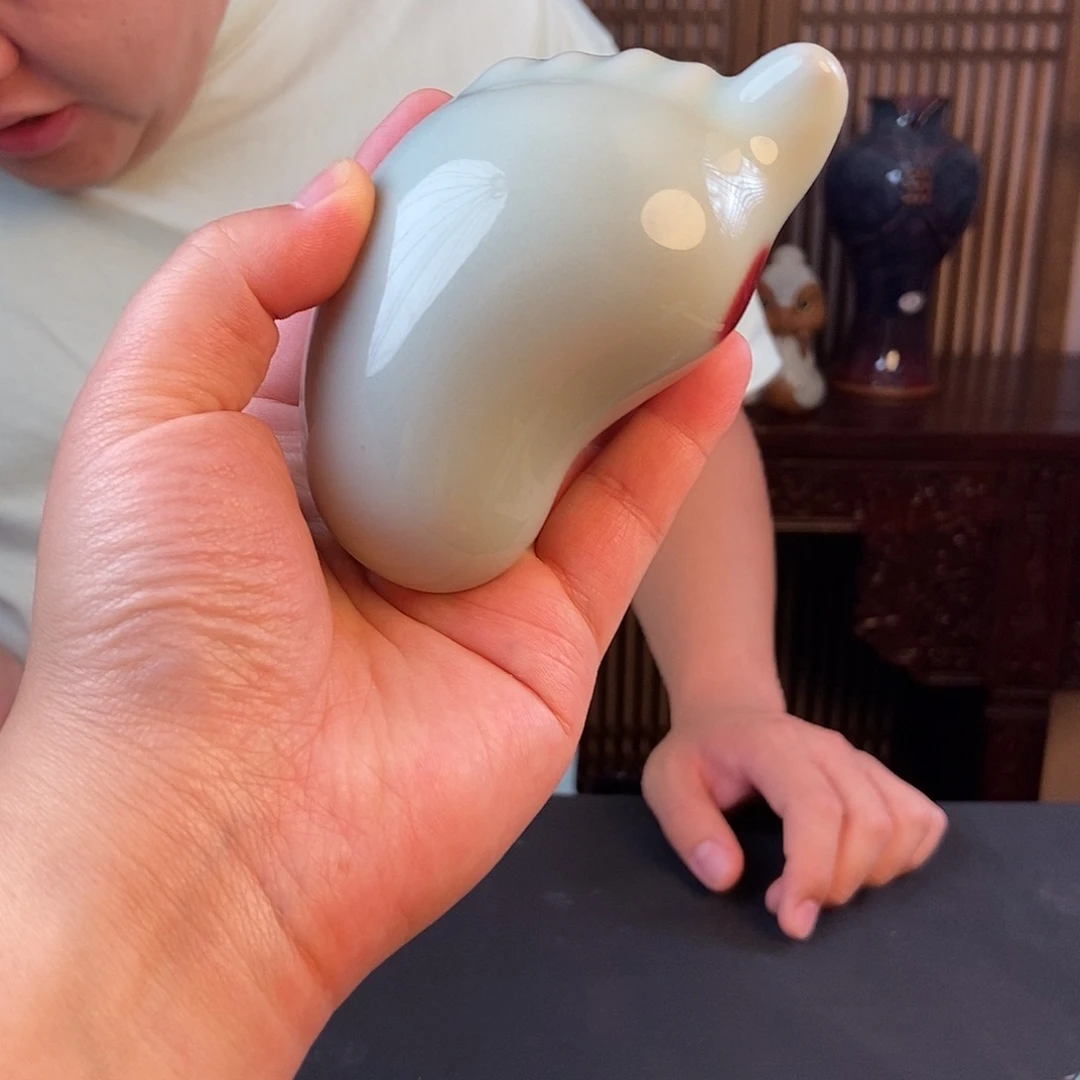 瓷片钧瓷摆件摆件