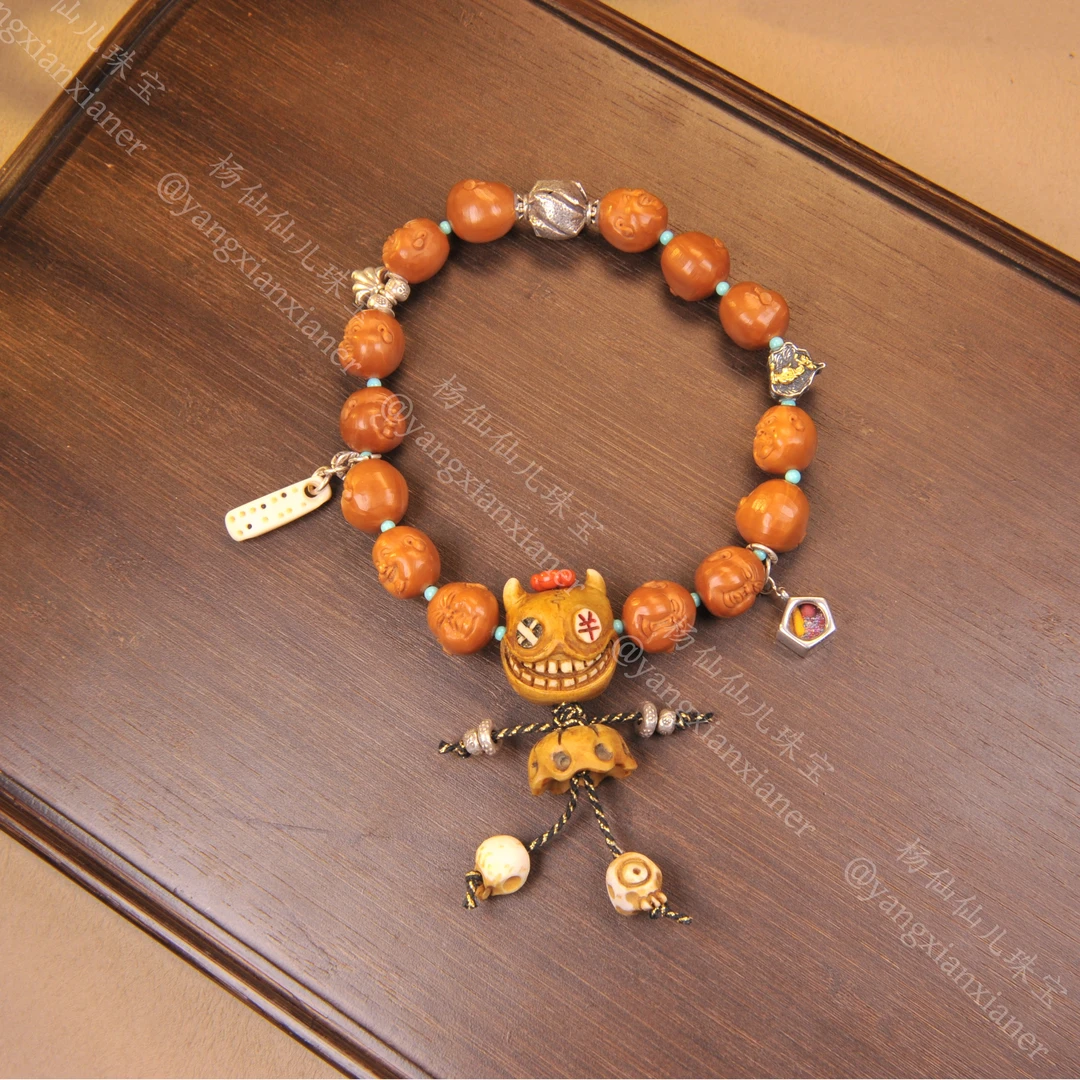 【杨仙仙珠宝】橄榄核多宝手持- X2003自发