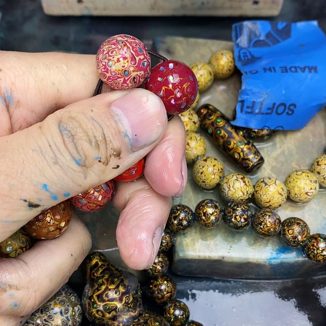 浆****r非遗手工 大漆工艺规格1.5cm