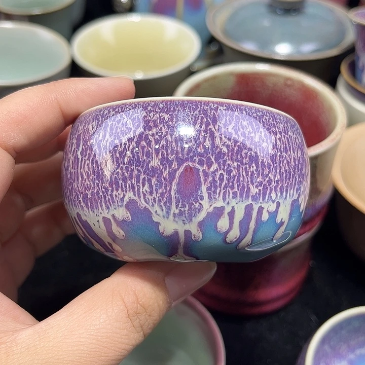 摆件陶钧窑茶器钧窑茶器