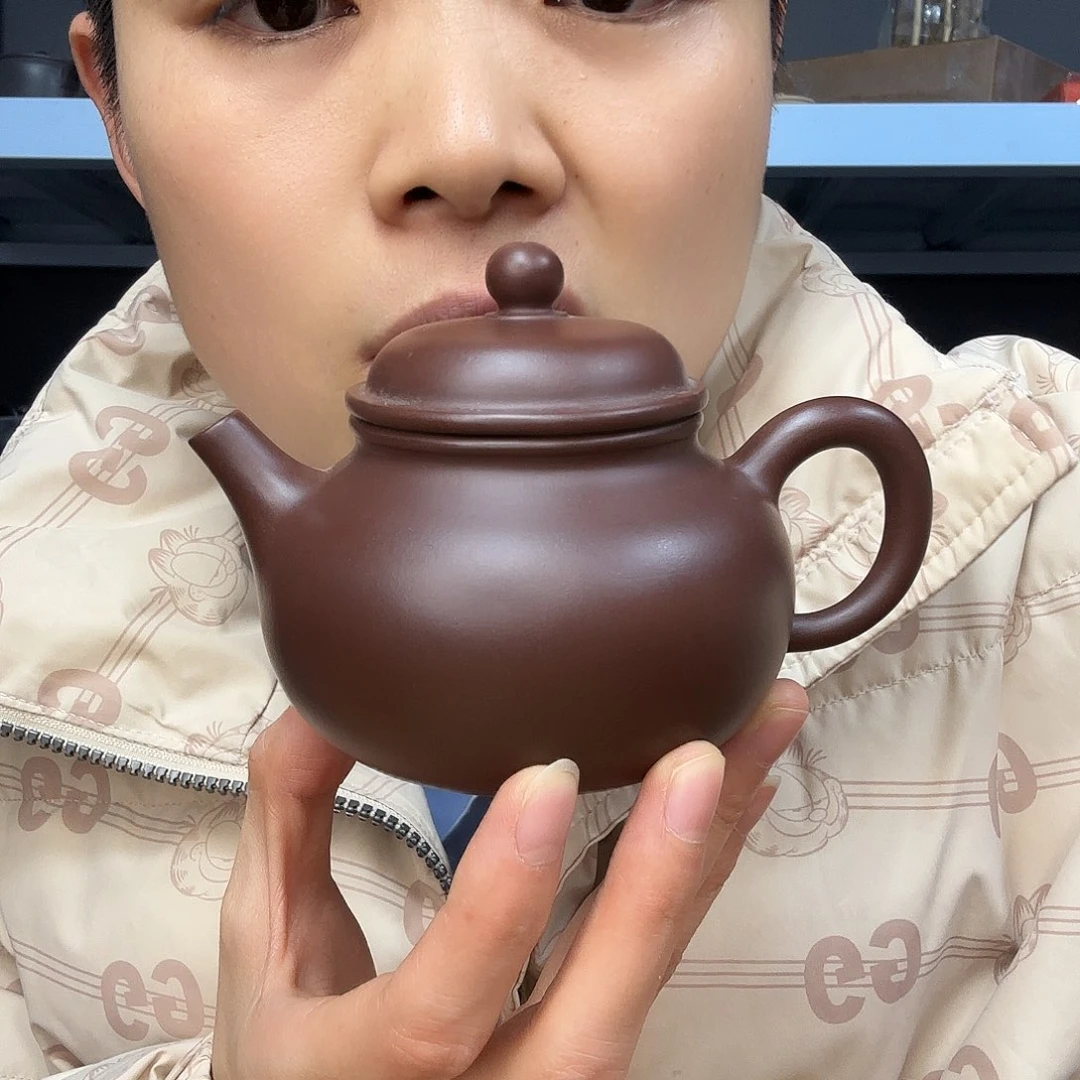 紫砂茶壶民间手艺人全手工制作