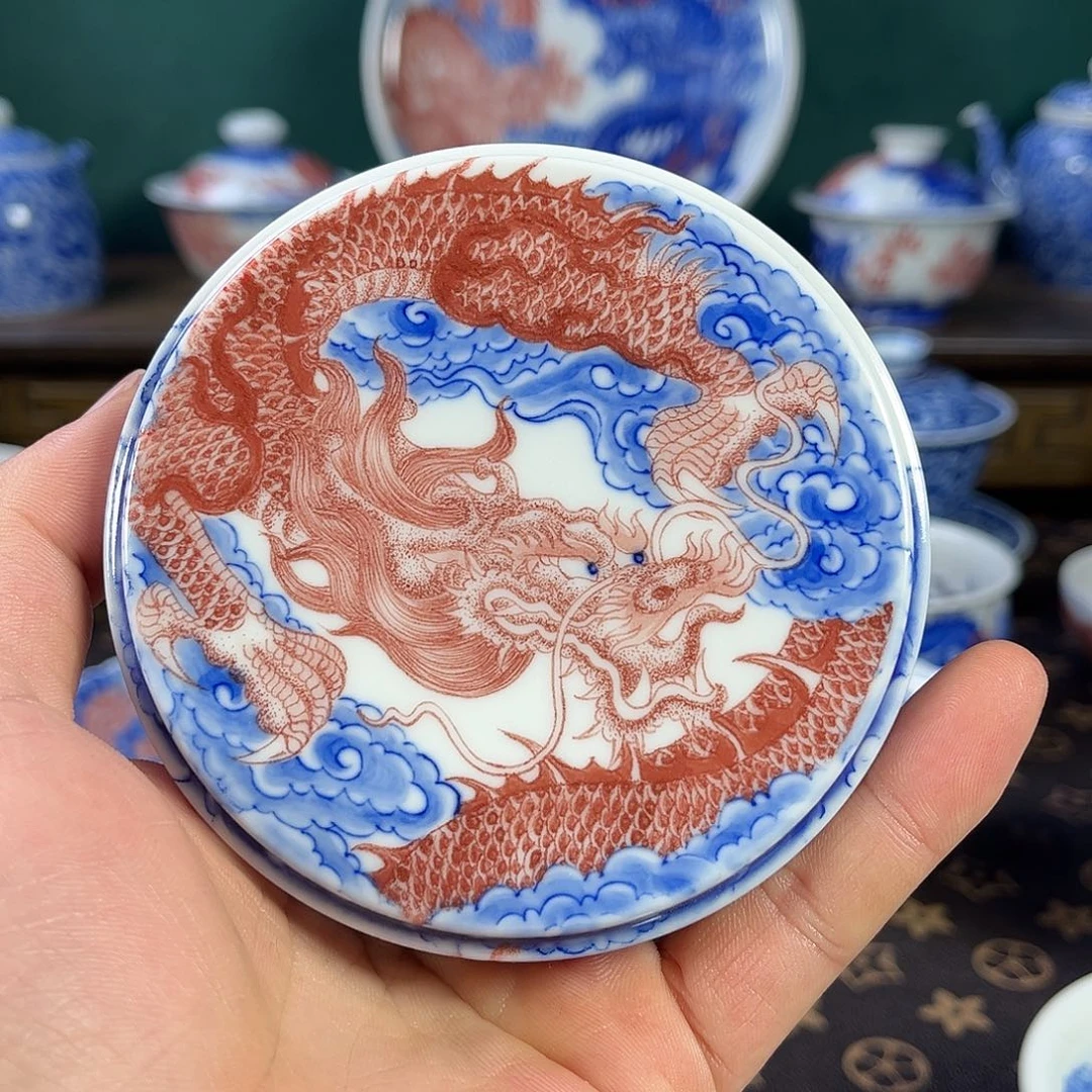 瓷片自成堂景德镇手工手绘