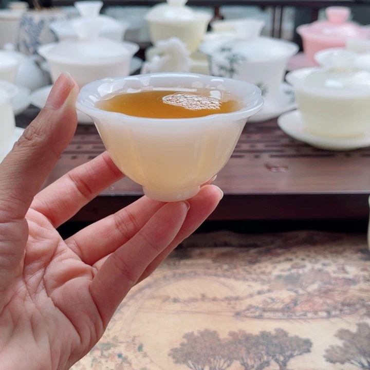 璞玉花瓣杯50毫升不烫手
