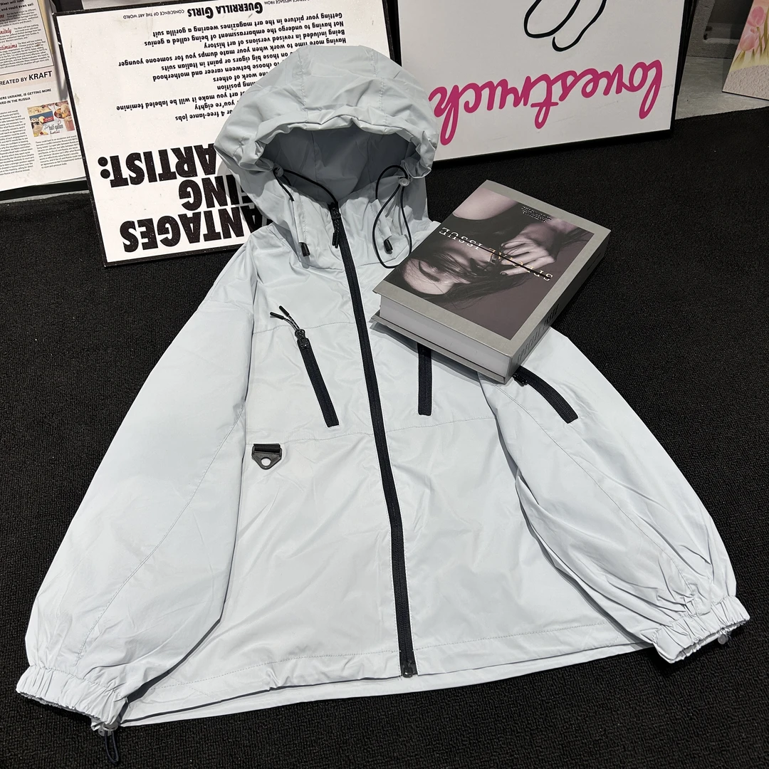 HK潮牌防晒衣男女童外套2025夏季韩版潮款上衣洋气时髦88582