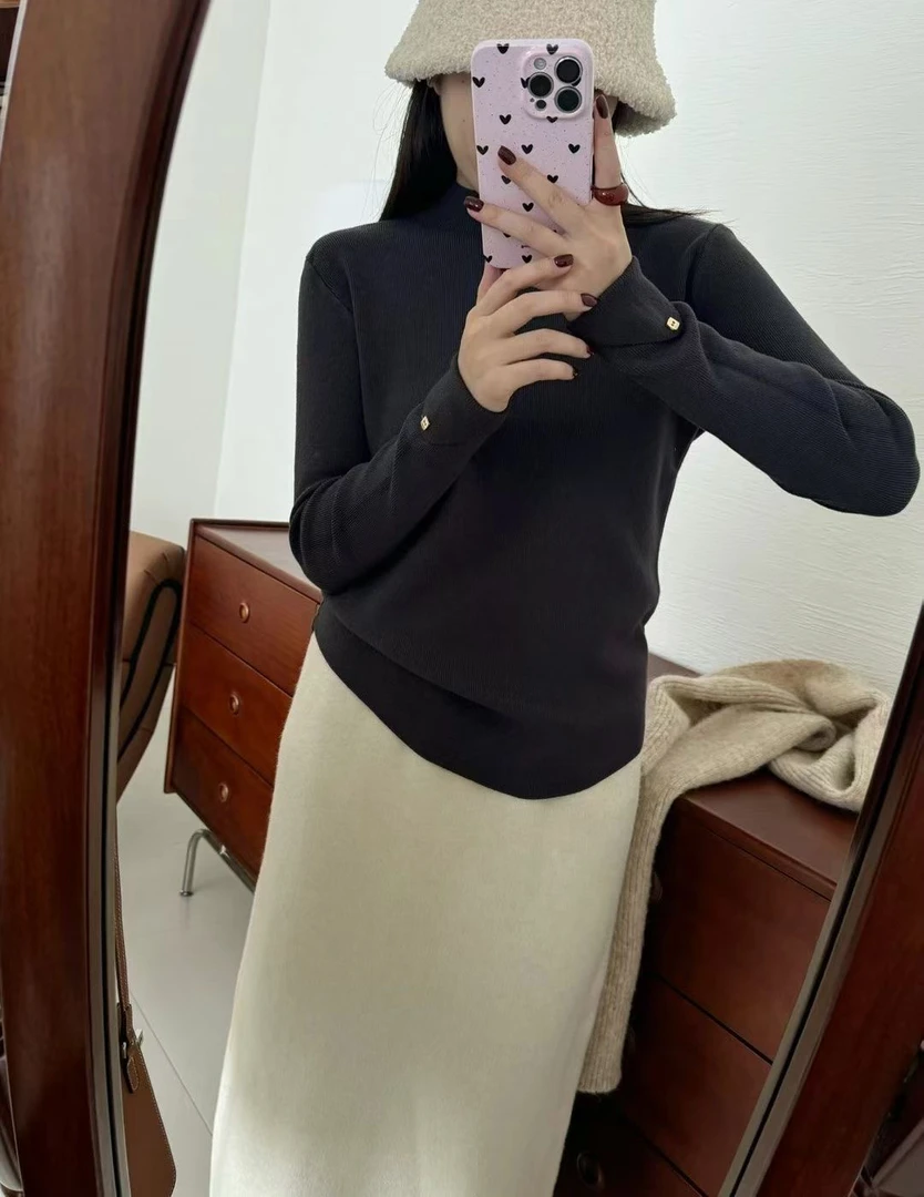 经典百搭纯羊毛打底衫