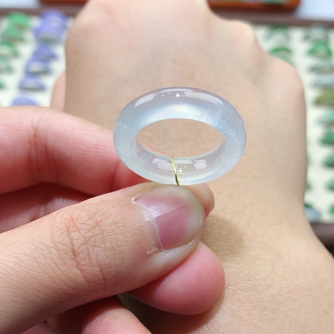 翡翠戒指未镶嵌14号