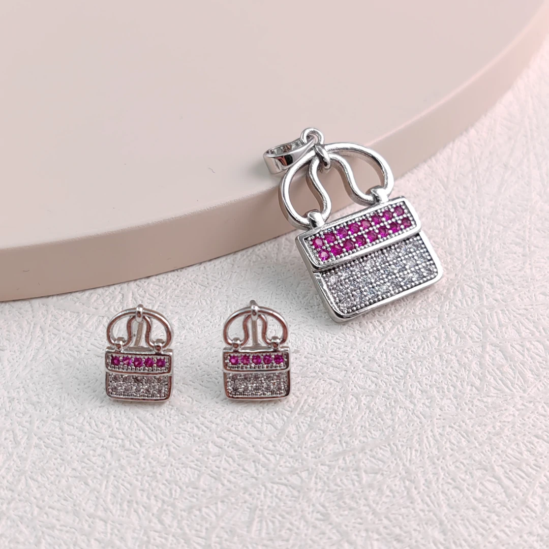 XUPING/旭平首饰 合金合成锆石吊坠 欧若风【潘生福利】 X000958266