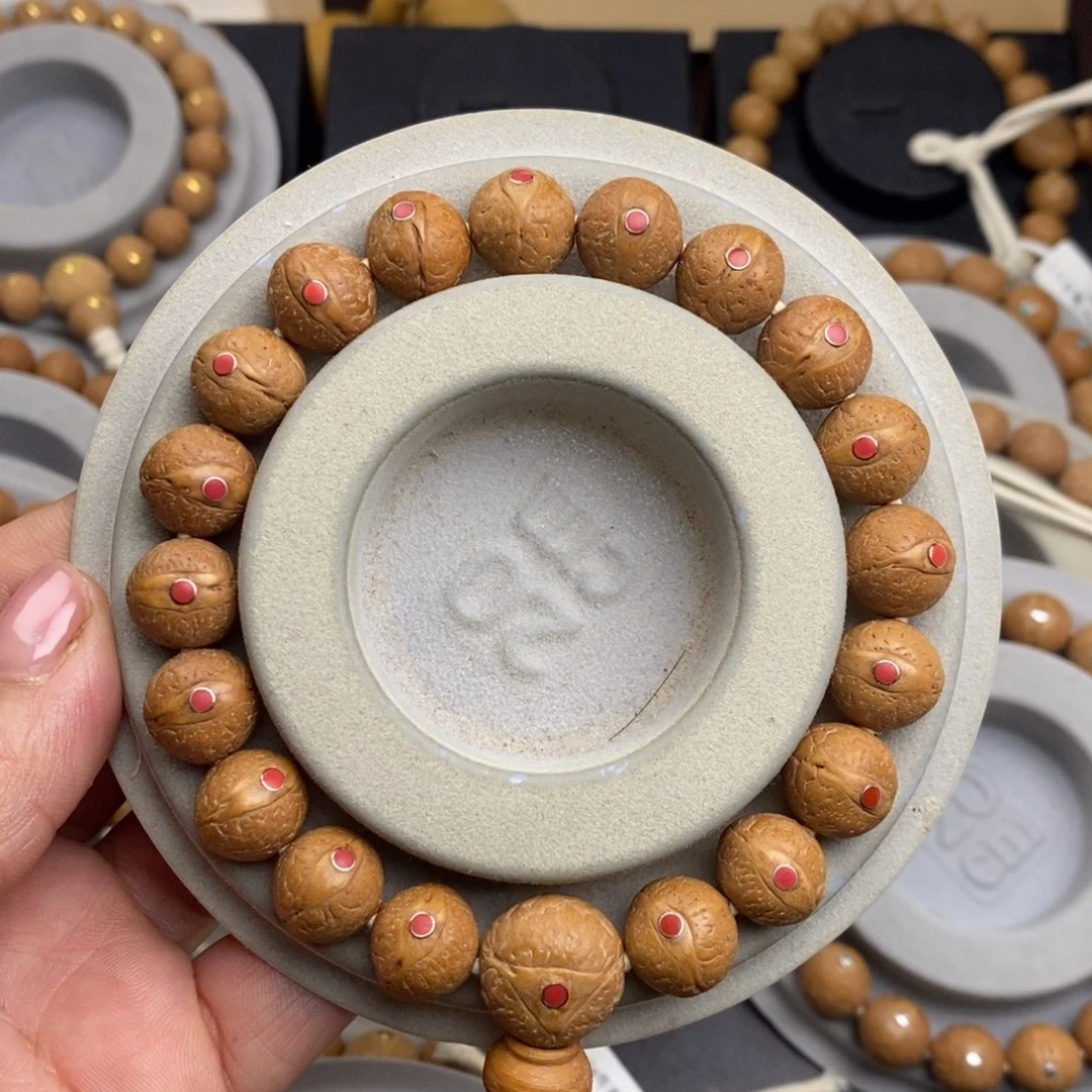 凤眼菩提手串12mm镶嵌福利