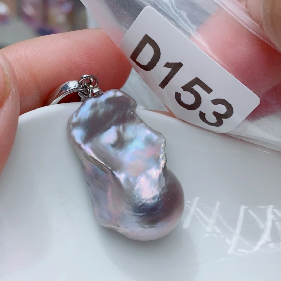 银S925镶嵌淡水珍珠其他