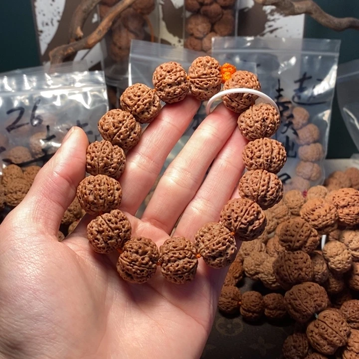 手串金刚菩提21梁双龙梅花超头