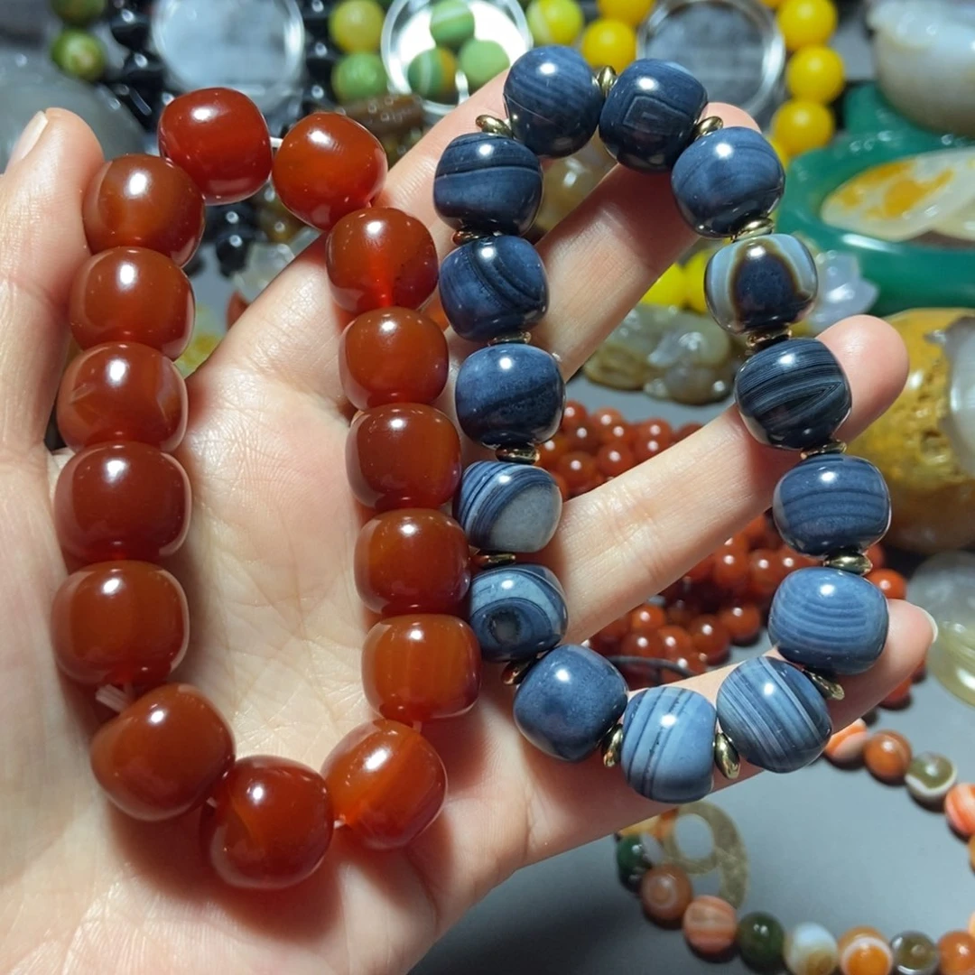 玛瑙/玉髓一未镶嵌~**己