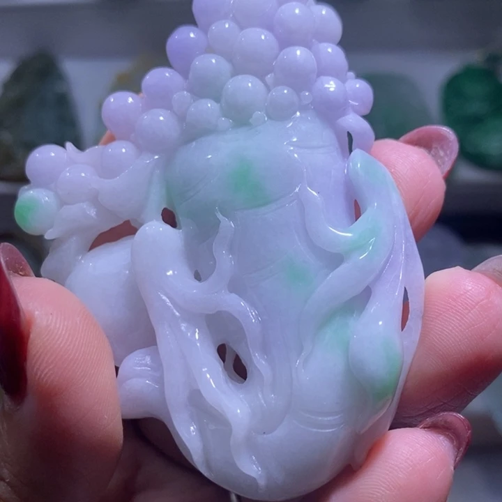 【闪购商品】翡翠未镶嵌颈饰人生
