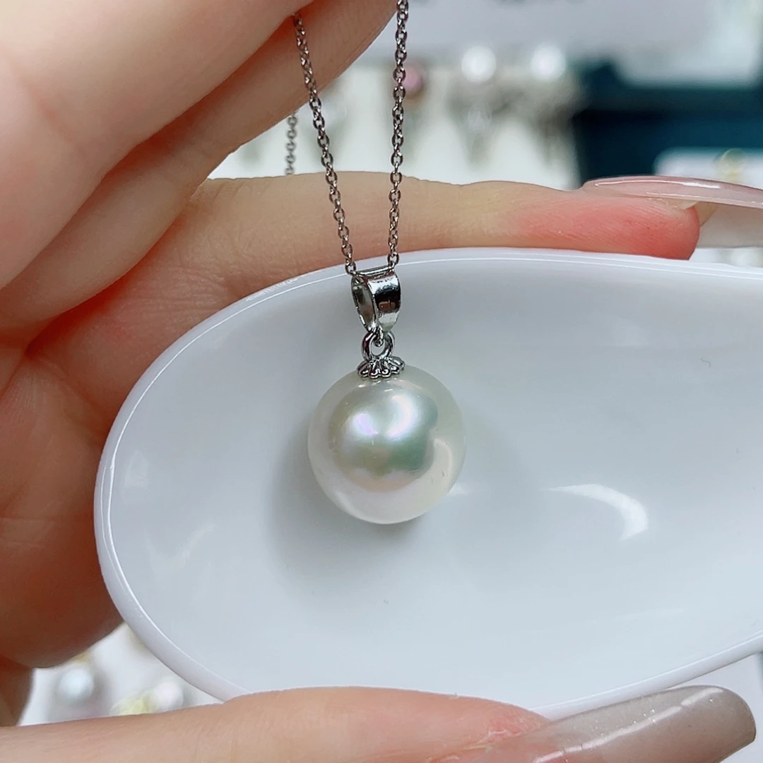 淡水珍珠合金吊坠(赠链)13