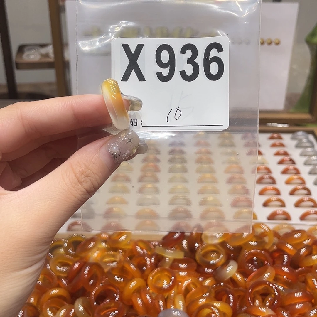 未镶嵌戒指玛瑙/玉髓936