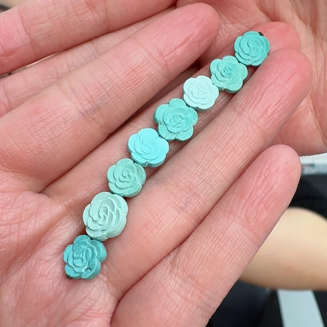 绿松石珠宝奇石未镶嵌