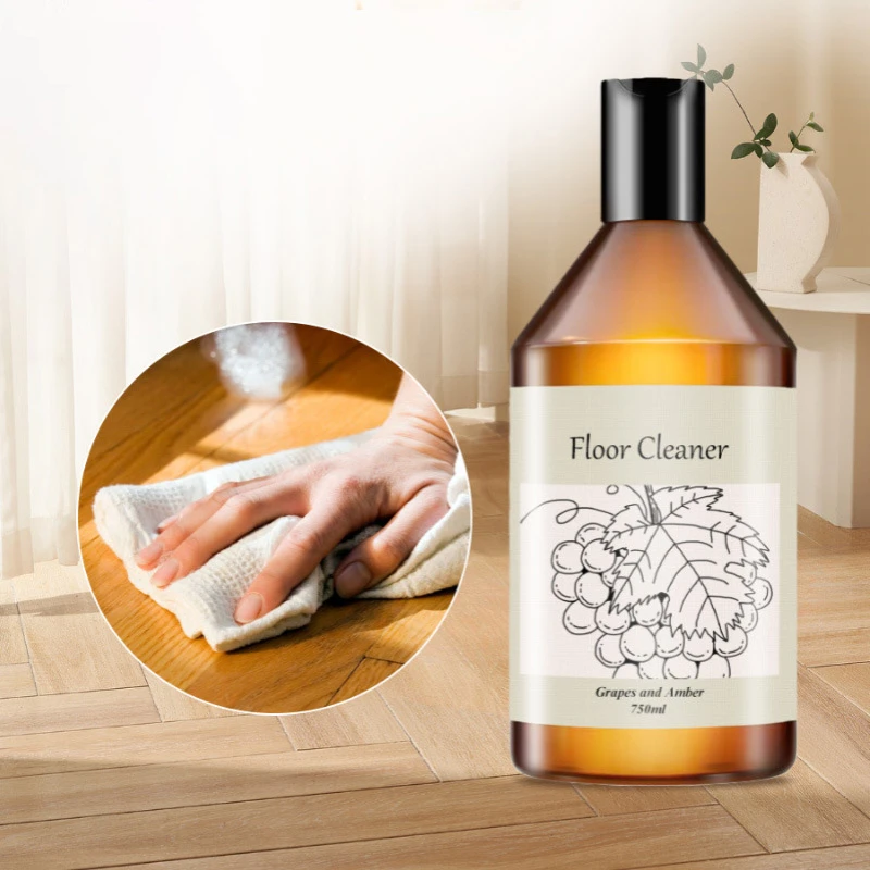 速干留香自然香玫瑰香地面清洁剂精华萃取草本持久家用瓶装
