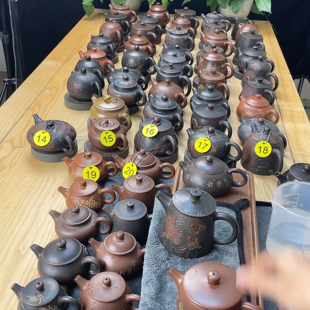 汪***柜泥塑汉瓦壶180毫升