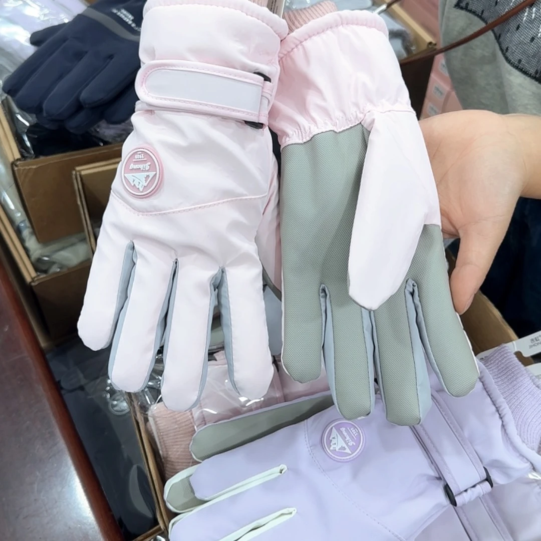 非金属T11女士滑雪手套粉丝1双