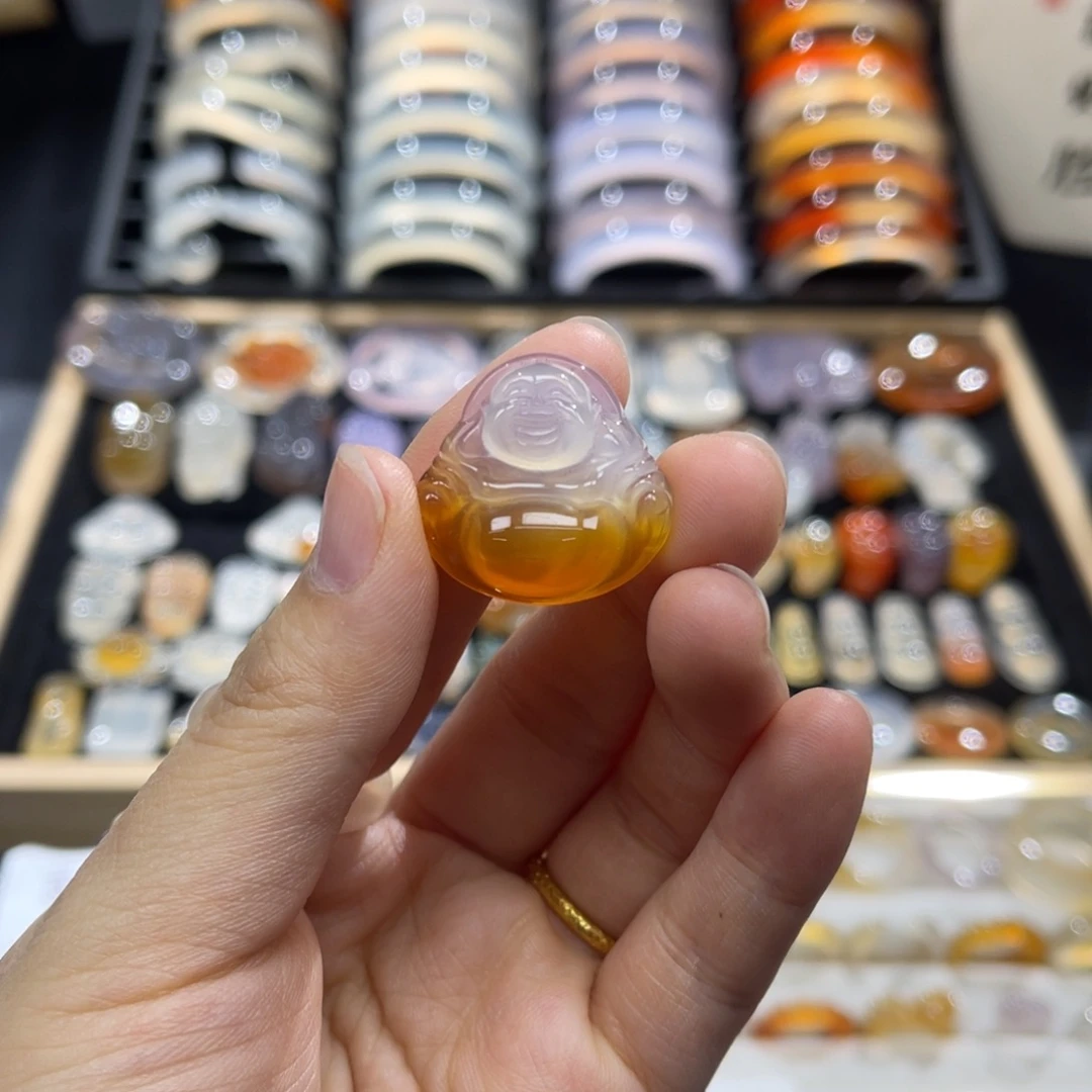 玛瑙/玉髓未镶嵌颈饰