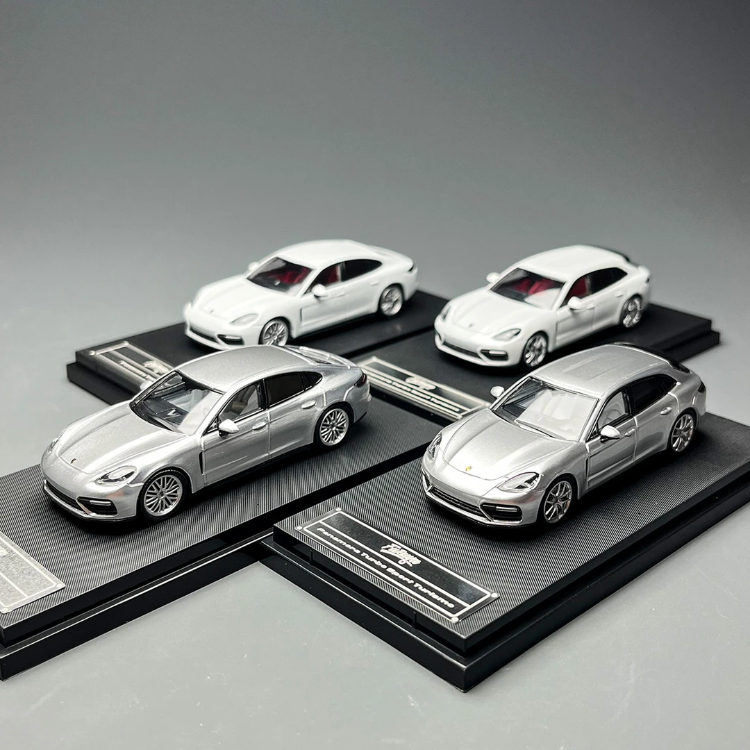 现货 Furuya 1:64 保时捷 帕拉梅拉 Turbo轿车 猎装 合金汽车模型