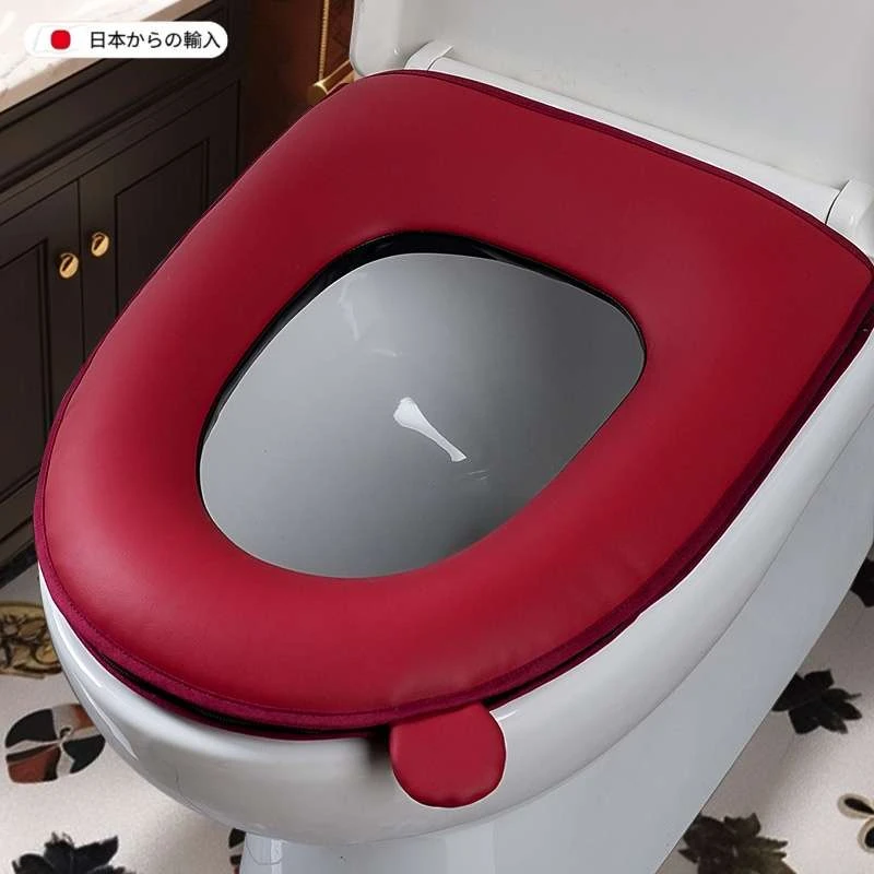 德国感皮马桶垫防水免洗家用夏季拉链款加大号马桶坐垫坐便套垫子