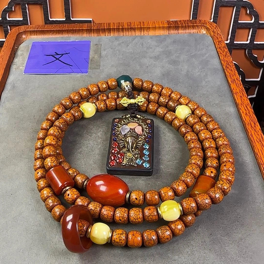 星月菩提吊坠脖挂