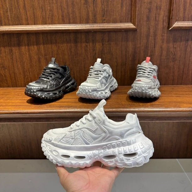 老爹鞋厚底男鞋潮流夏季春季时尚潮鞋鞋子百搭网面男士春夏透气