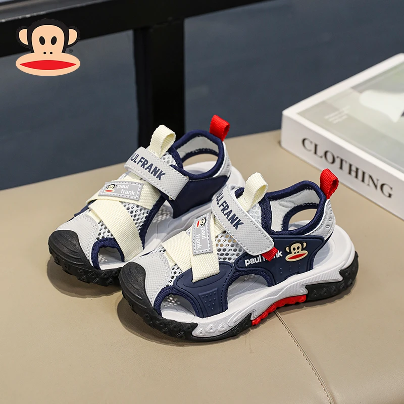 大嘴猴童鞋男童包头凉鞋儿童鞋子小孩宝宝防滑软底夏季运动沙滩鞋