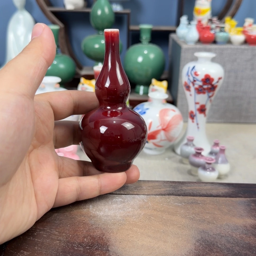 陶瓷手工小花器摆件