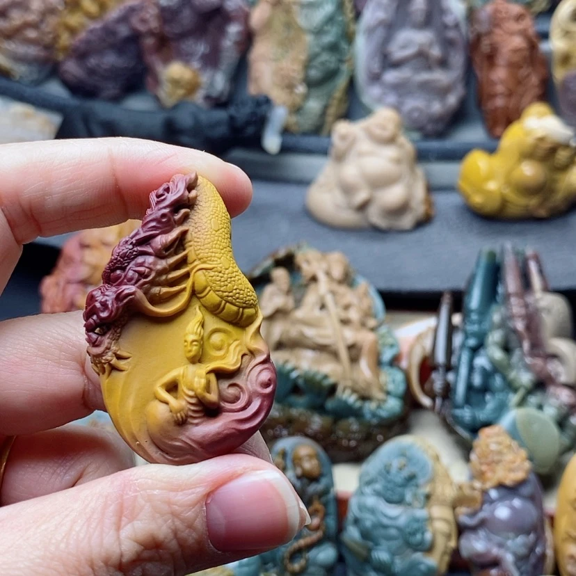 【闪购商品】定制石英质玉手把件未镶嵌