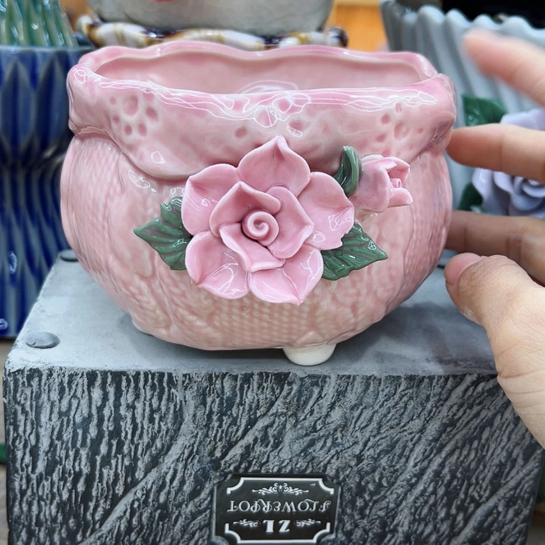 【闪购商品】陶瓷花盆