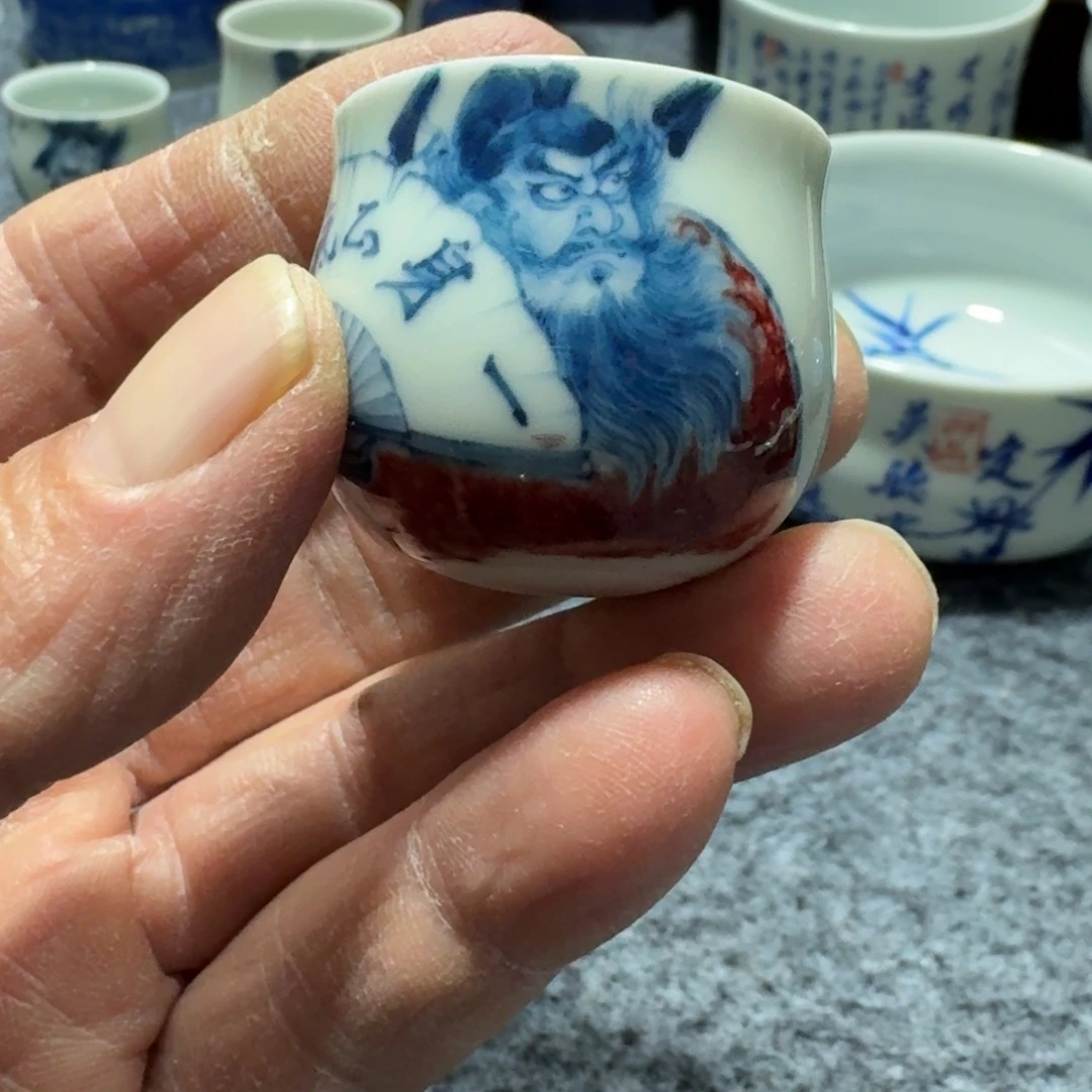 1***a现代景德镇陶瓷手绘茶具