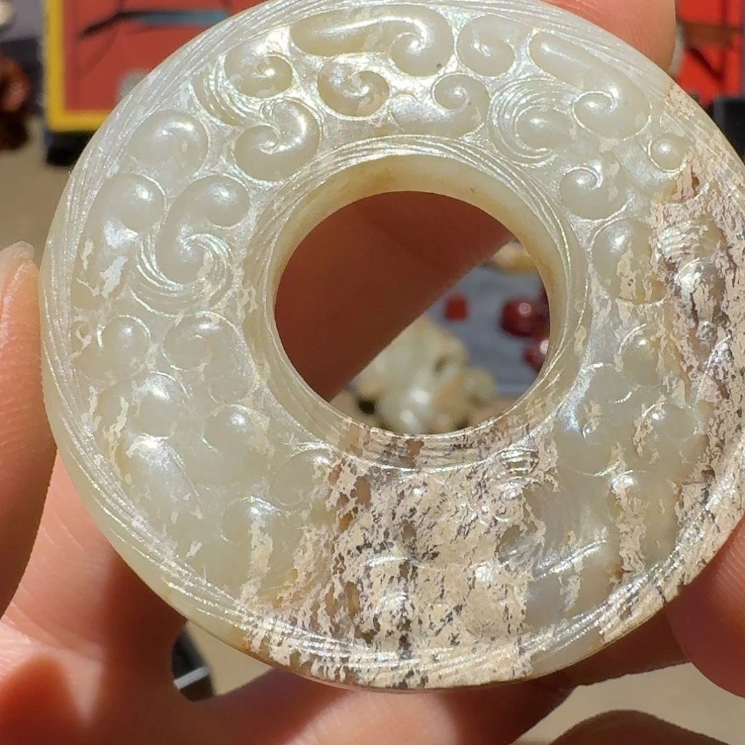 中***业和田玉未镶嵌挂件