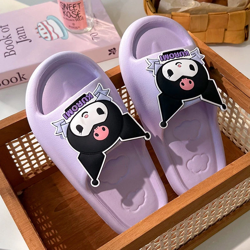 春夏新品卡通可爱三丽欧系列舒适居家女款凉拖鞋库洛米防滑凉拖