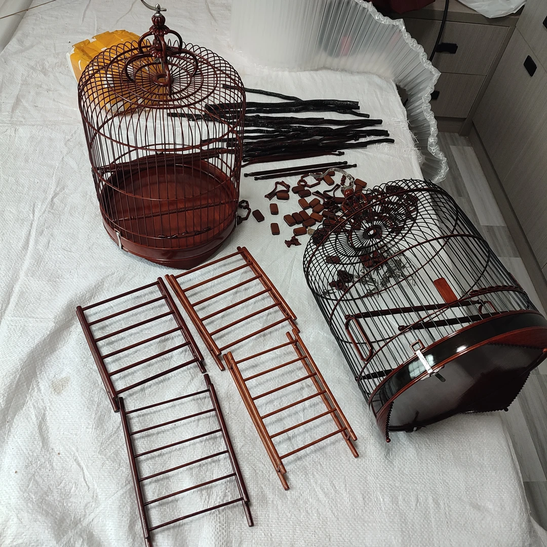 60/64枝内径27/29防下底杂鸟笼生漆屎架广笼鸟笼配件鸟笼用品