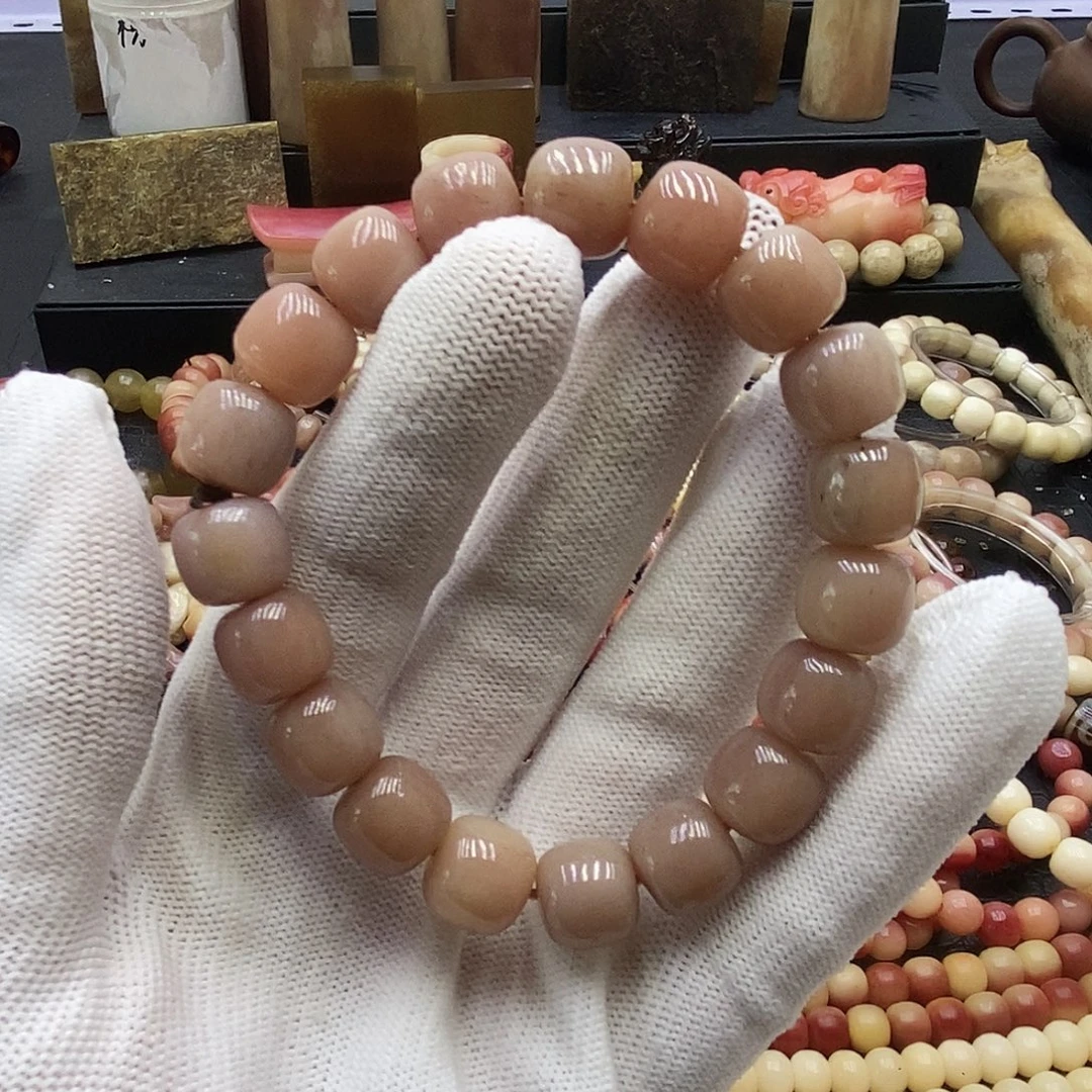 驼骨手串/手链12紫老型