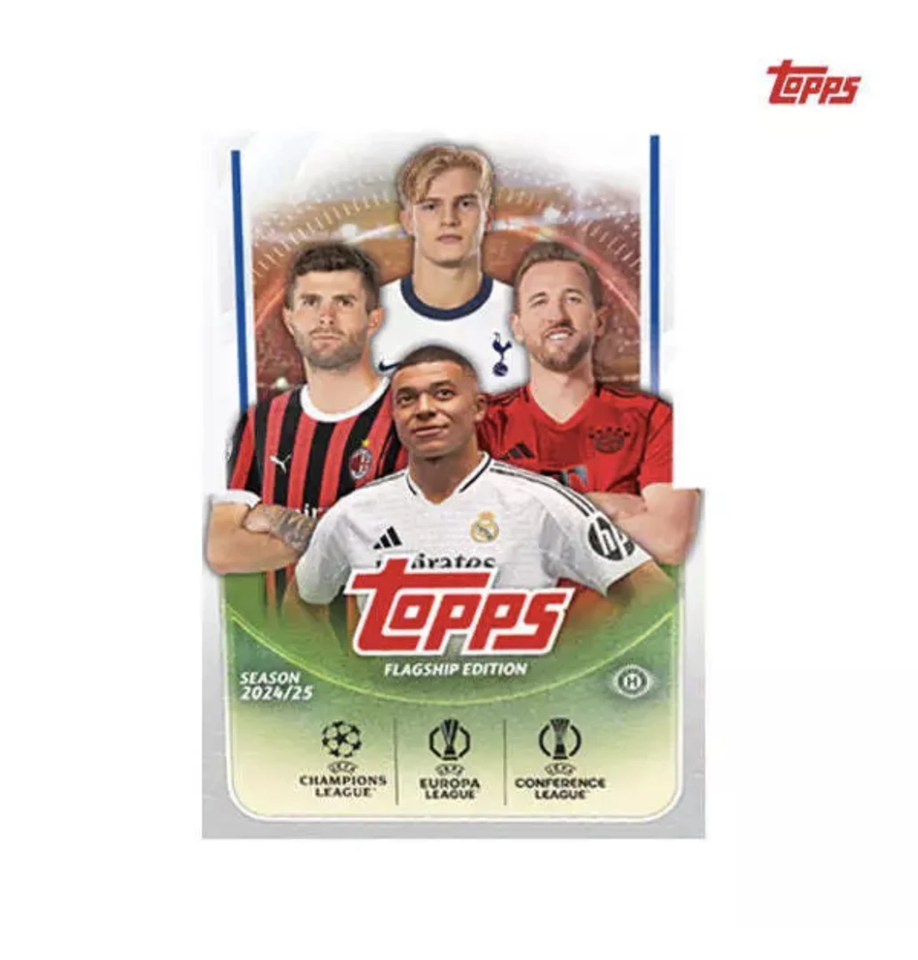 2024-25 Topps UCC 欧战 足球球星卡 手雷盒（未成年人禁止下单）
