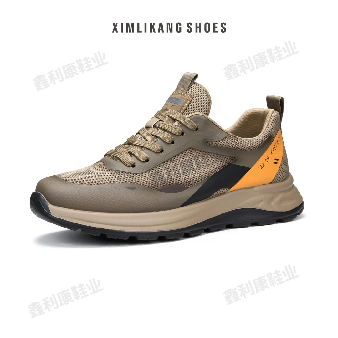 新款男士时尚舒适经典真皮减震百搭运动潮流休闲鞋89237