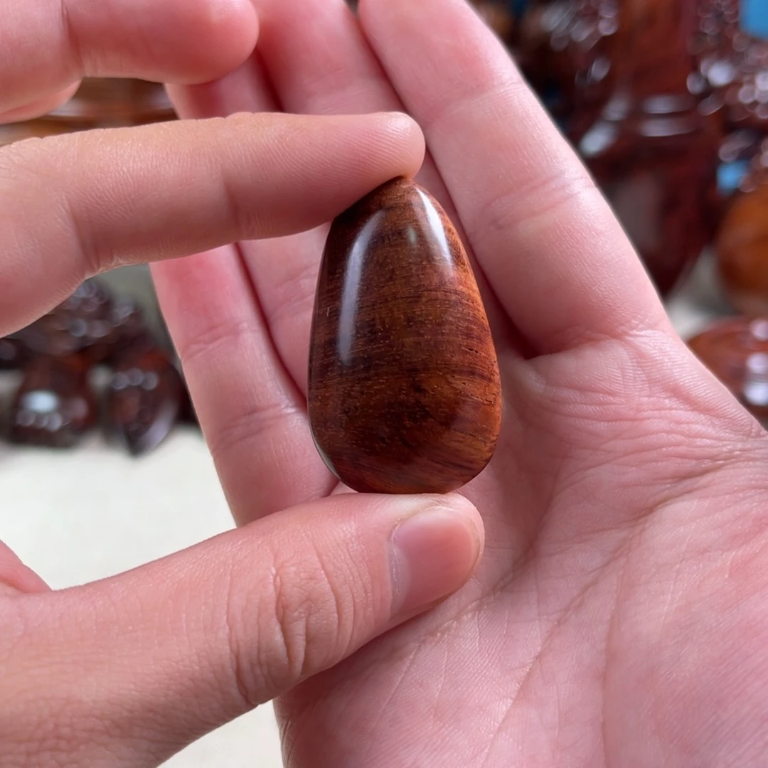 黄花梨/降香黄檀把件水滴