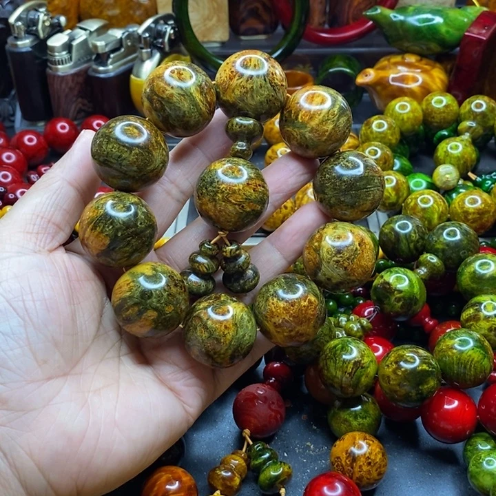 用****3北沉香琥珀木水墨丹青2.5