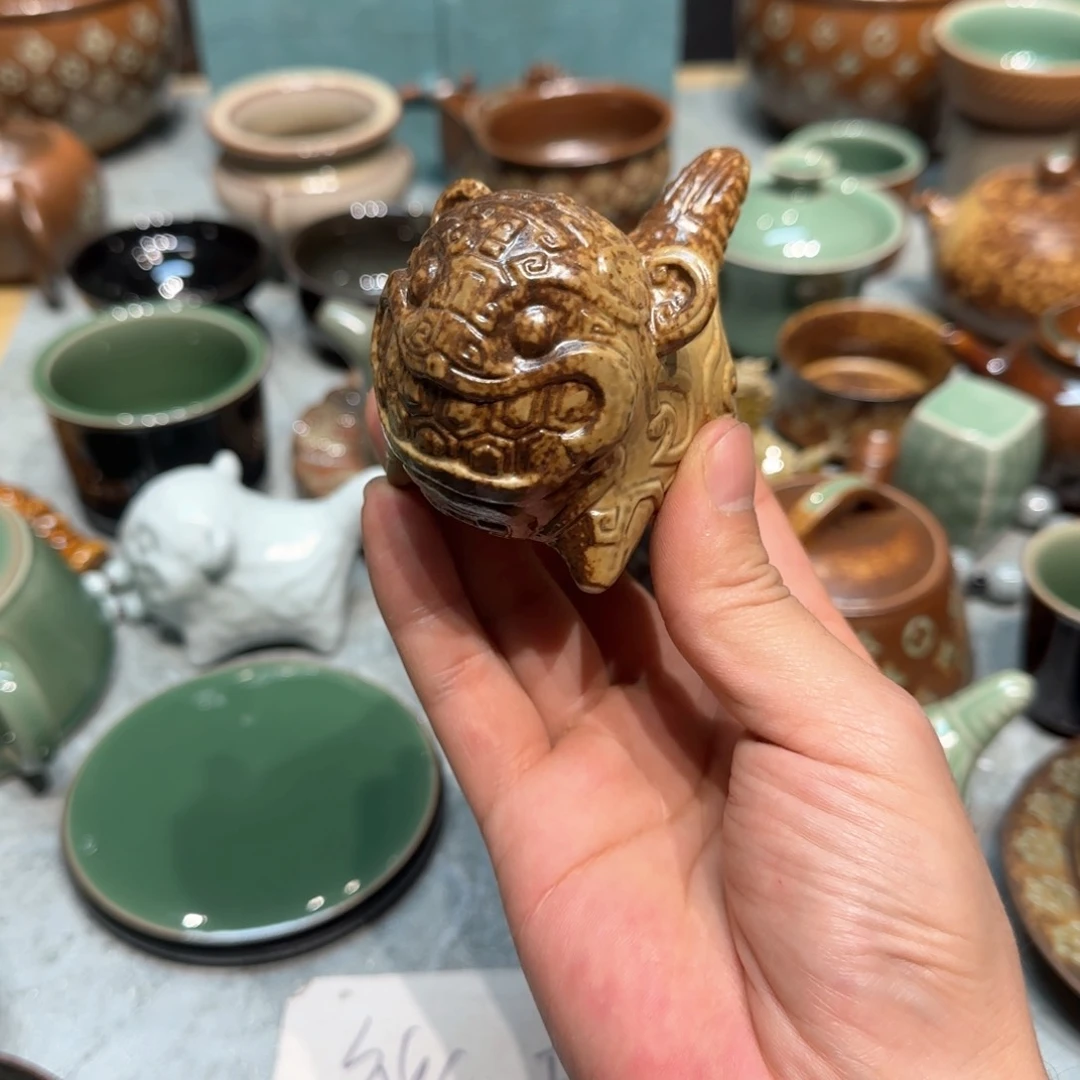 小金茶具青瓷茶器