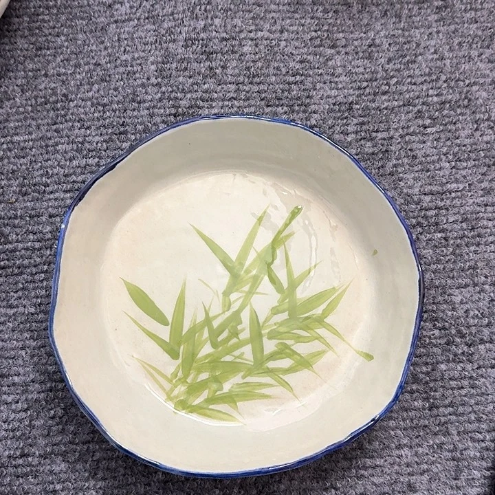 景德镇陶瓷手工手绘盘子